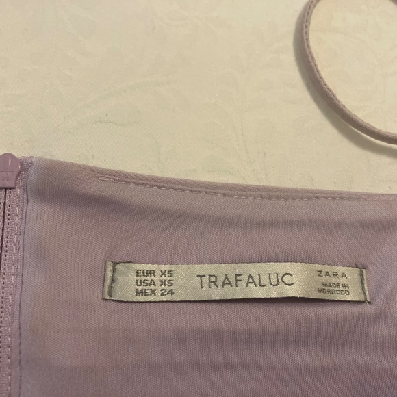 Zara lilac crop top - Picture 3 of 3